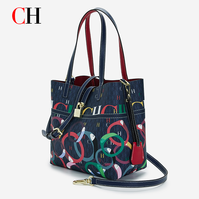 CH Women Large Capacity Printe - Tote Bag Beach recension och pris