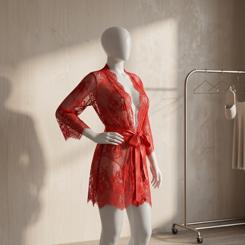 Women's Sheer Floral Lace Ling - Kimono Sheer Floral recension och pris